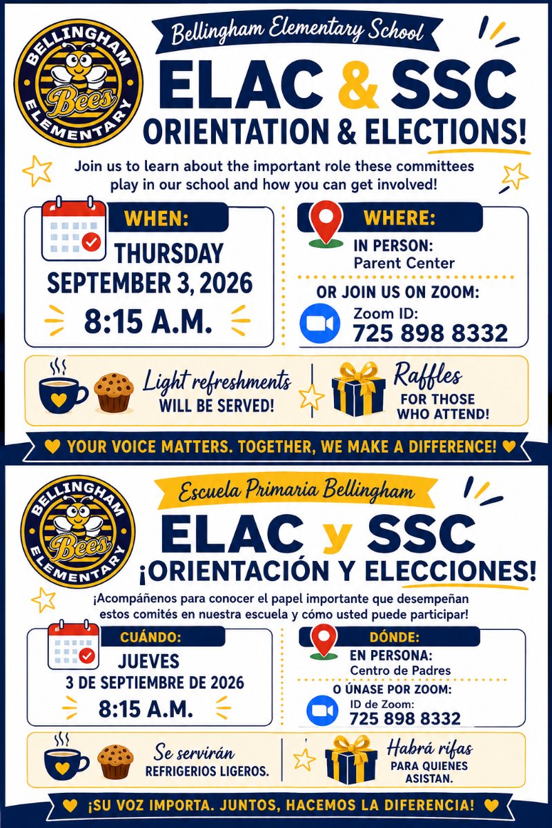 ELAC and SSC Orientation